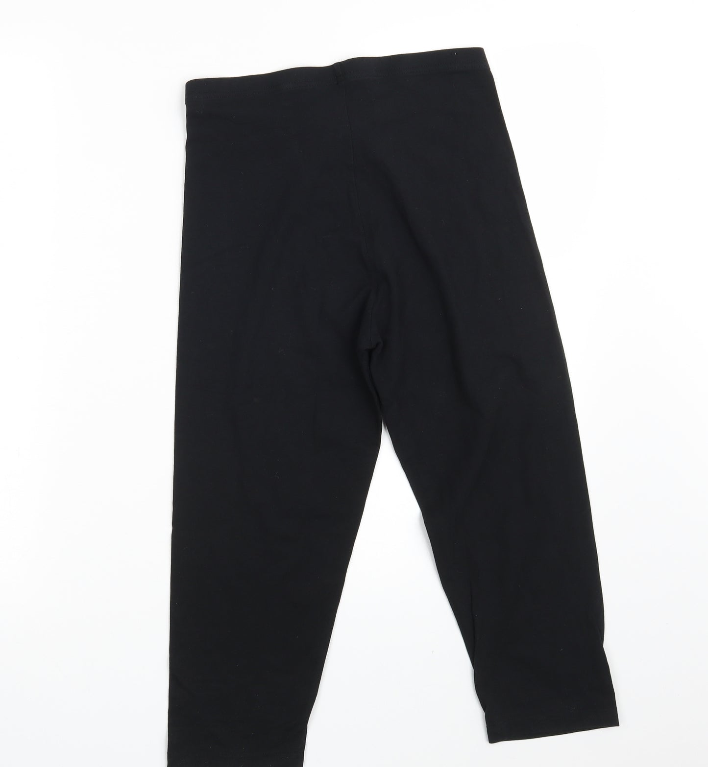 TU Womens Black   Cropped Leggings Size 12 L20 in
