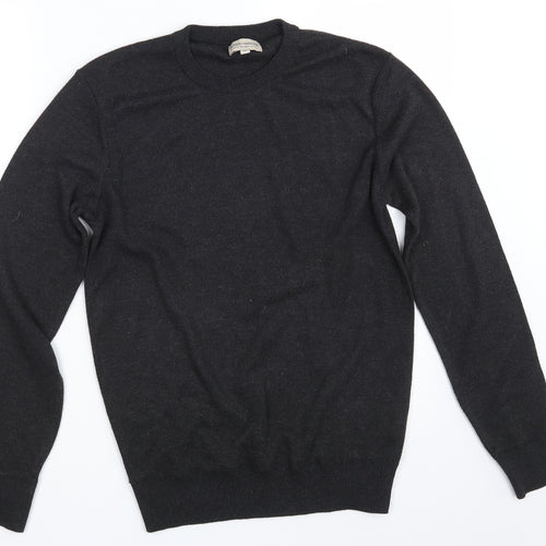 Hutson Harbour Mens Black   Pullover Jumper Size M