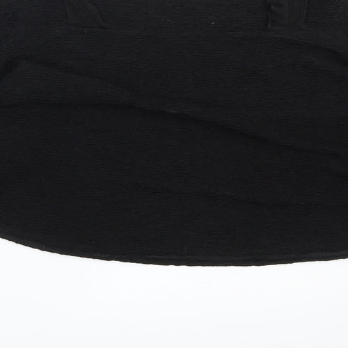 Zara Womens Black   Cropped Tank One Size