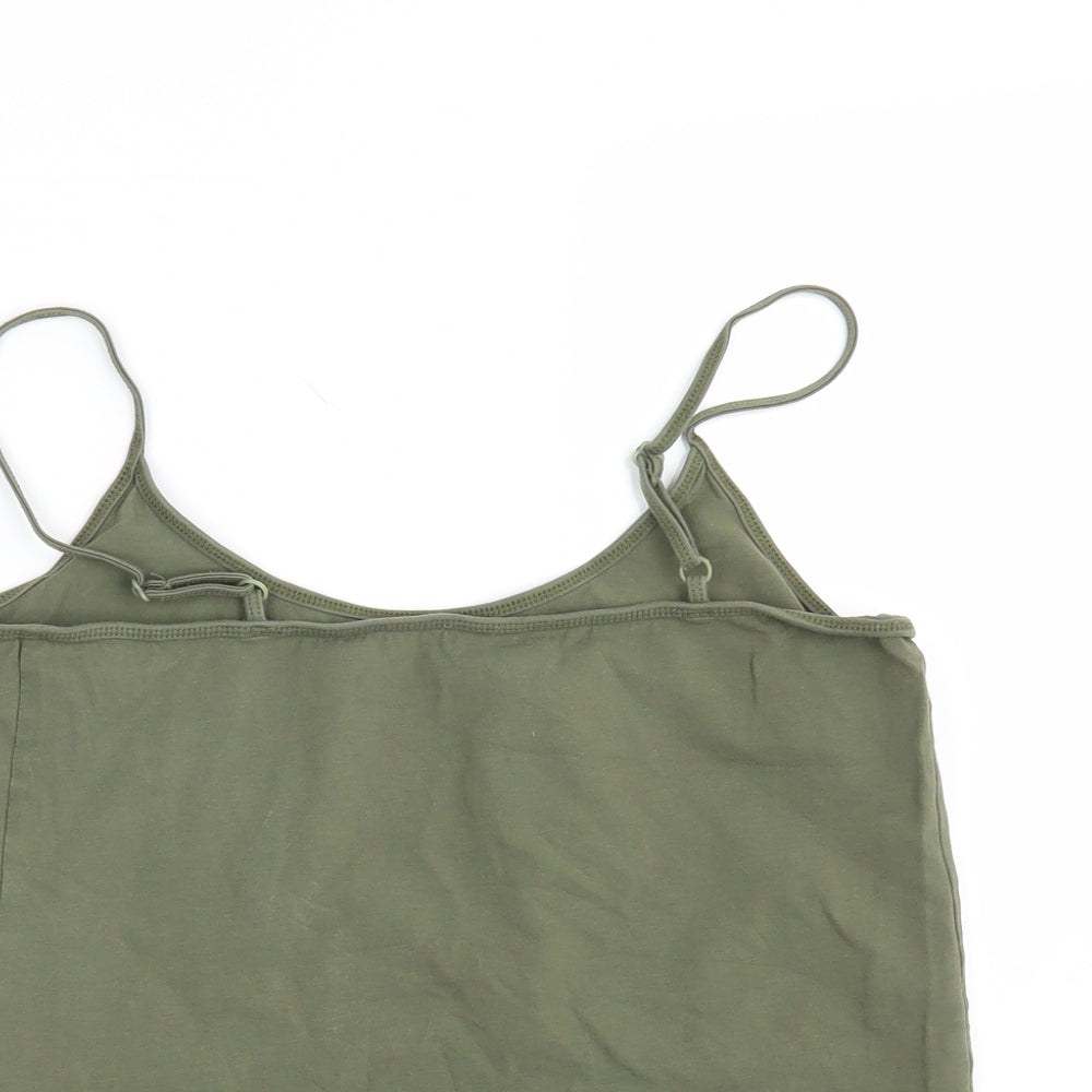 South Womens Green   Camisole Tank Size 14