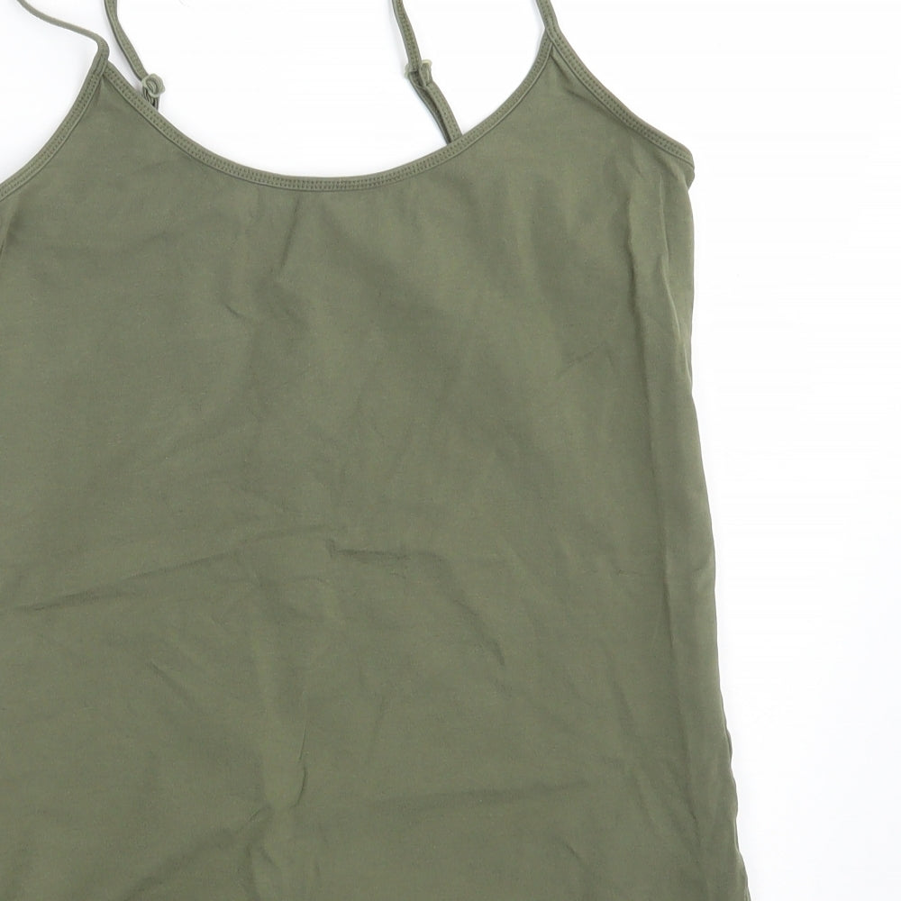 South Womens Green   Camisole Tank Size 14