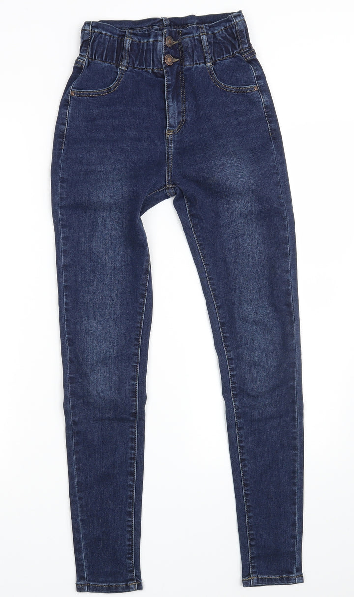VS Miss Womens Blue  Denim Skinny Jeans Size 6 L27 in