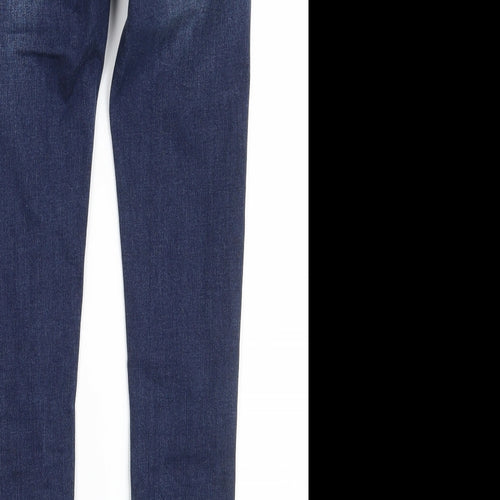VS Miss Womens Blue  Denim Skinny Jeans Size 6 L27 in