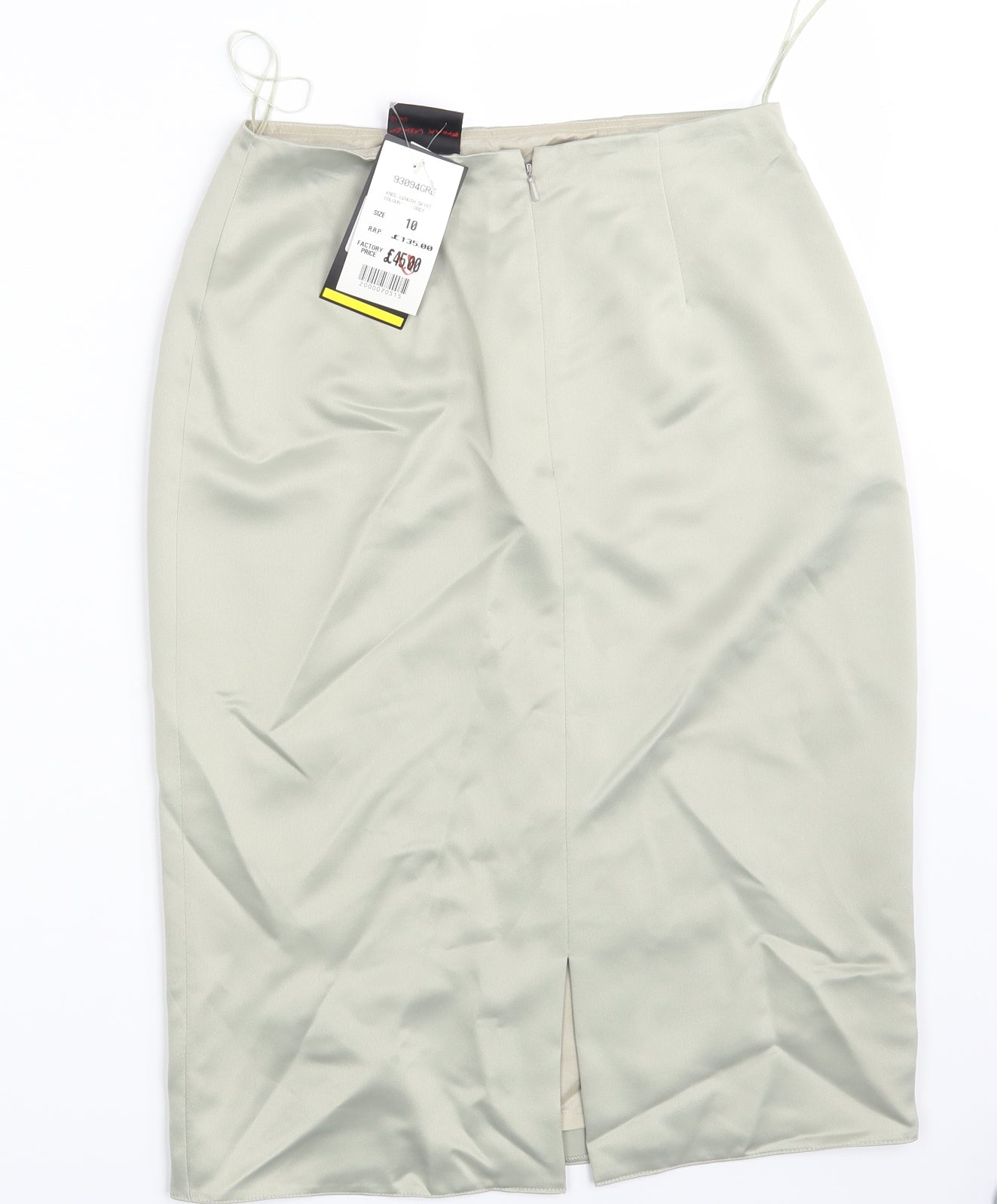 Frank Usher Womens Green   Straight & Pencil Skirt Size 10