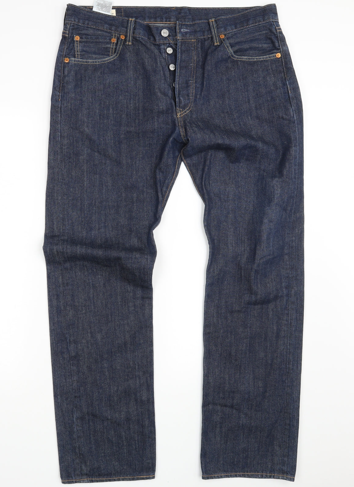 Levi's Mens Blue  Denim Straight Jeans Size 34 in L32 in