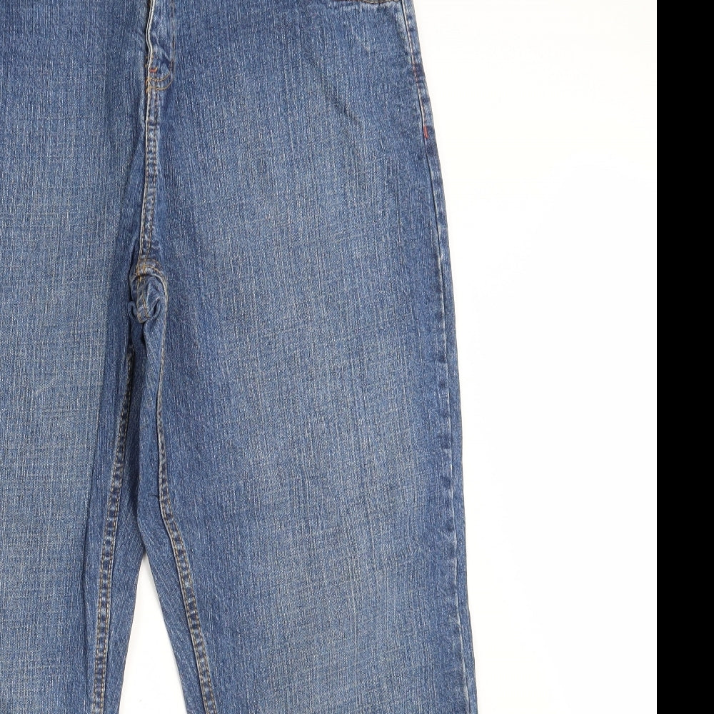 Matalan Mens Blue  Denim Straight Jeans Size 38 in L30 in