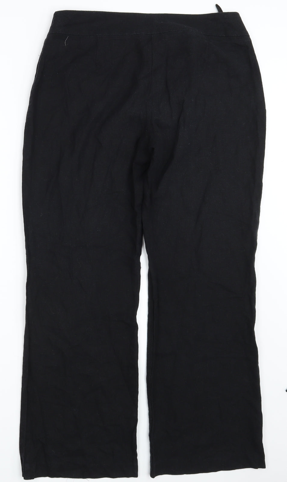 M&S Womens Black   Bloomer Trousers Size 14 L29 in