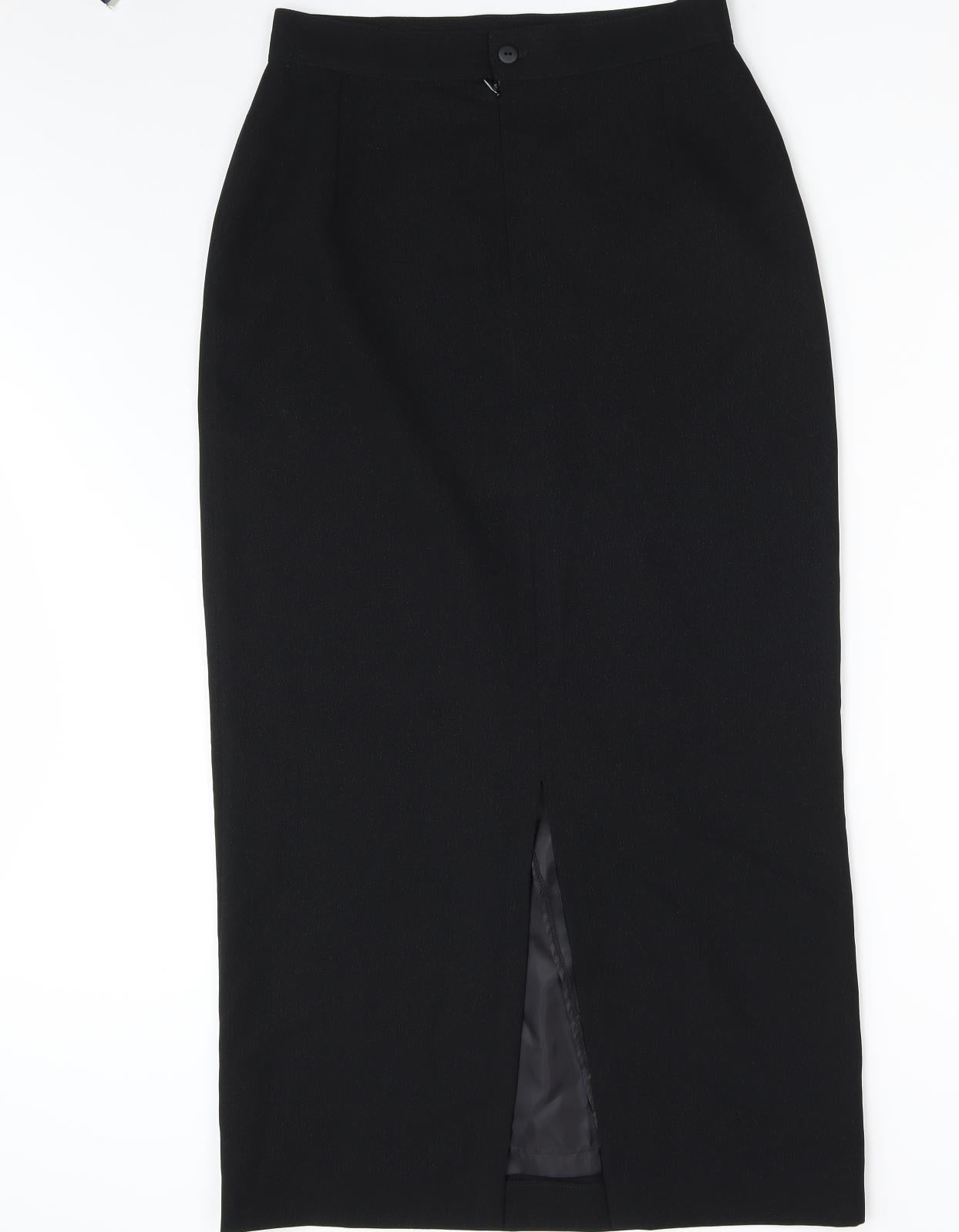 DISENOS DIMAR Womens Black   Straight & Pencil Skirt Size 14