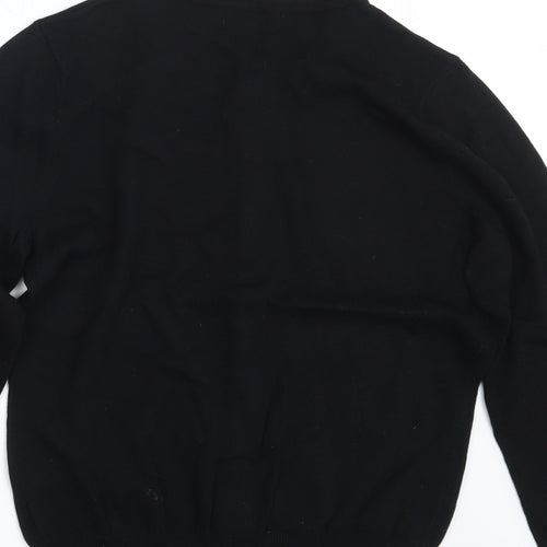 Debenhams Womens Black  Knit Cardigan Jumper Size 12