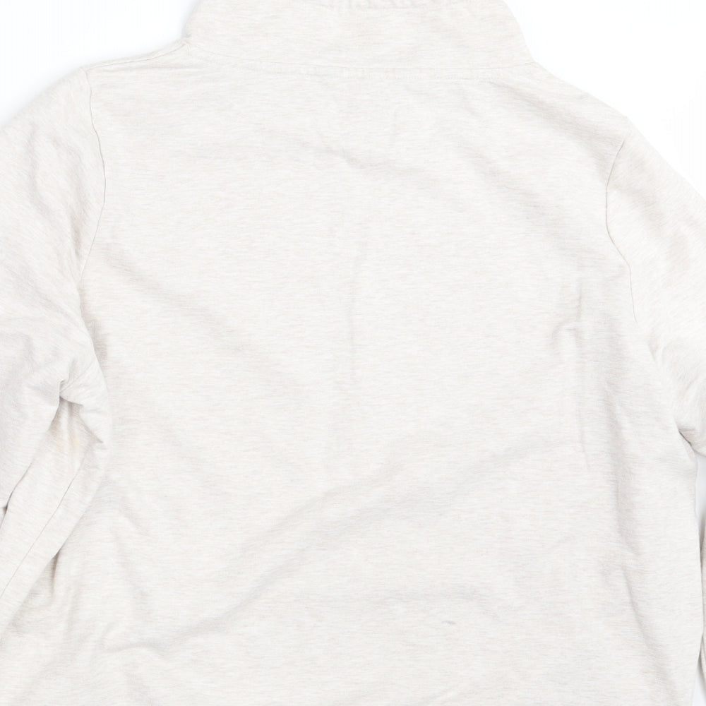 Bonmarché Womens Beige Floral  Pullover Sweatshirt Size 20