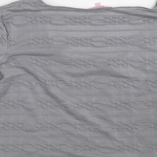 Per Una Womens Grey   Pullover Sweatshirt Size 16