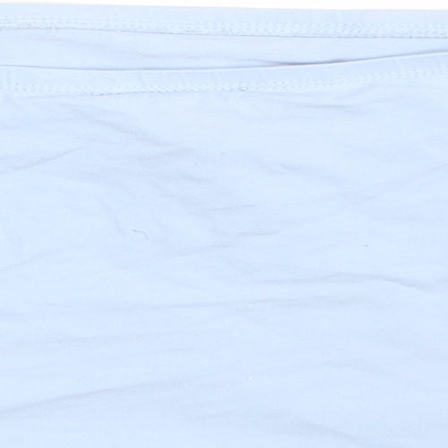 New Look Womens Blue   Cropped Blouse Size M