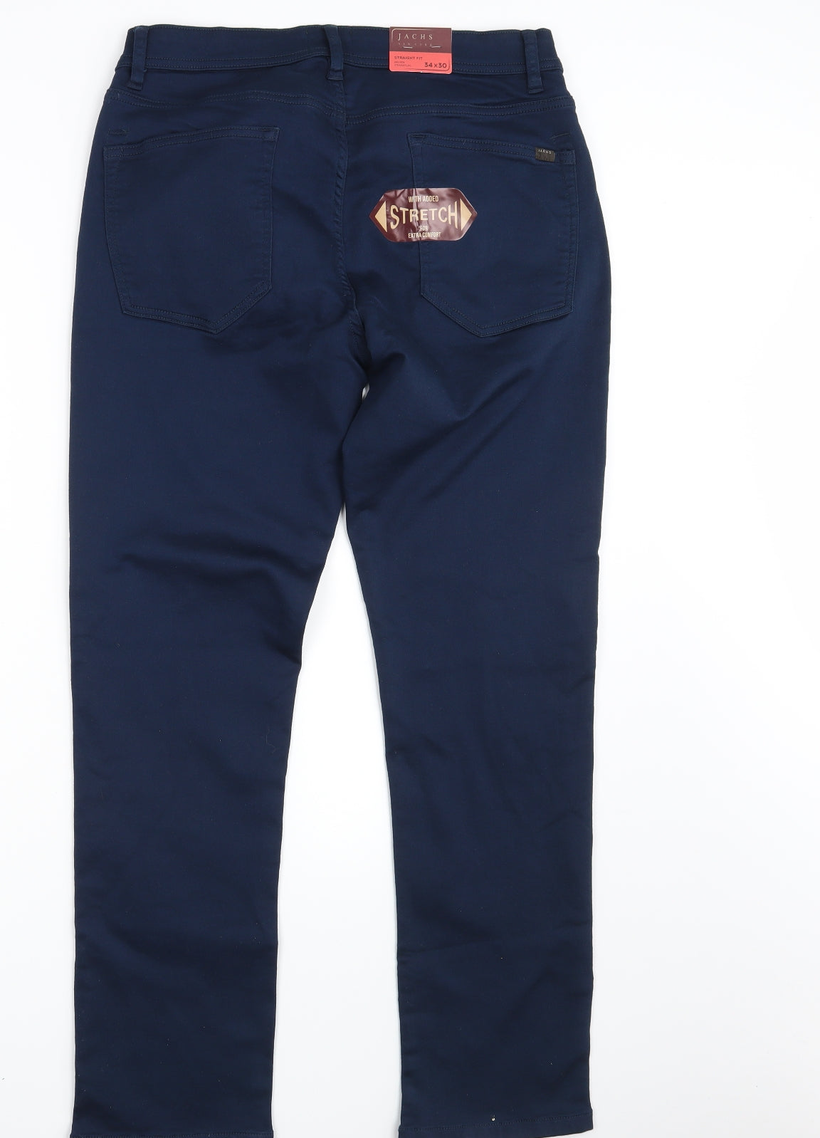 JACHS Mens Blue   Straight Jeans Size 34 in L30 in