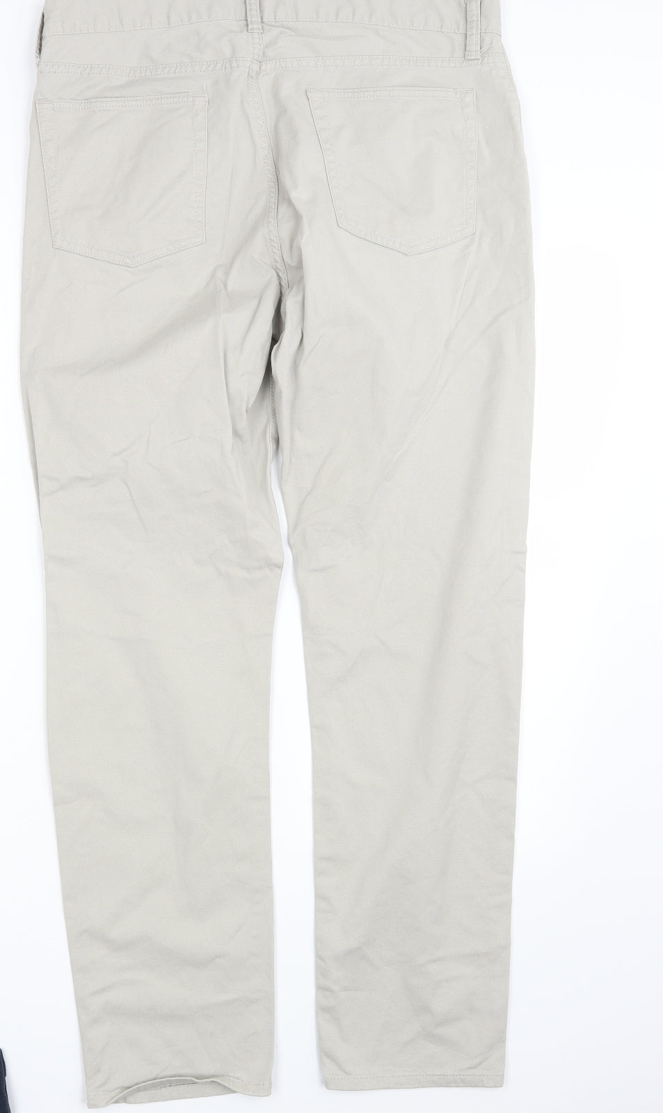 Gap Mens Beige  Denim Straight Jeans Size 33 in L30 in