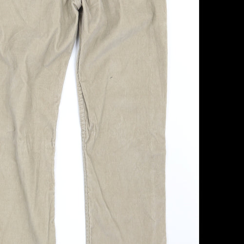 Levi's Mens Beige  Corduroy Straight Jeans Size 32 in L30 in