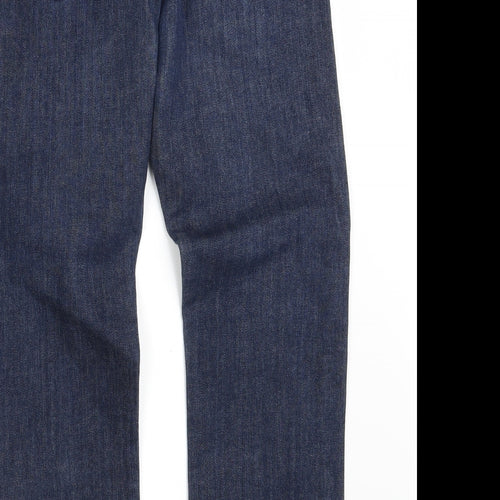 Levi's Mens Blue  Denim Straight Jeans Size 32 in L30 in