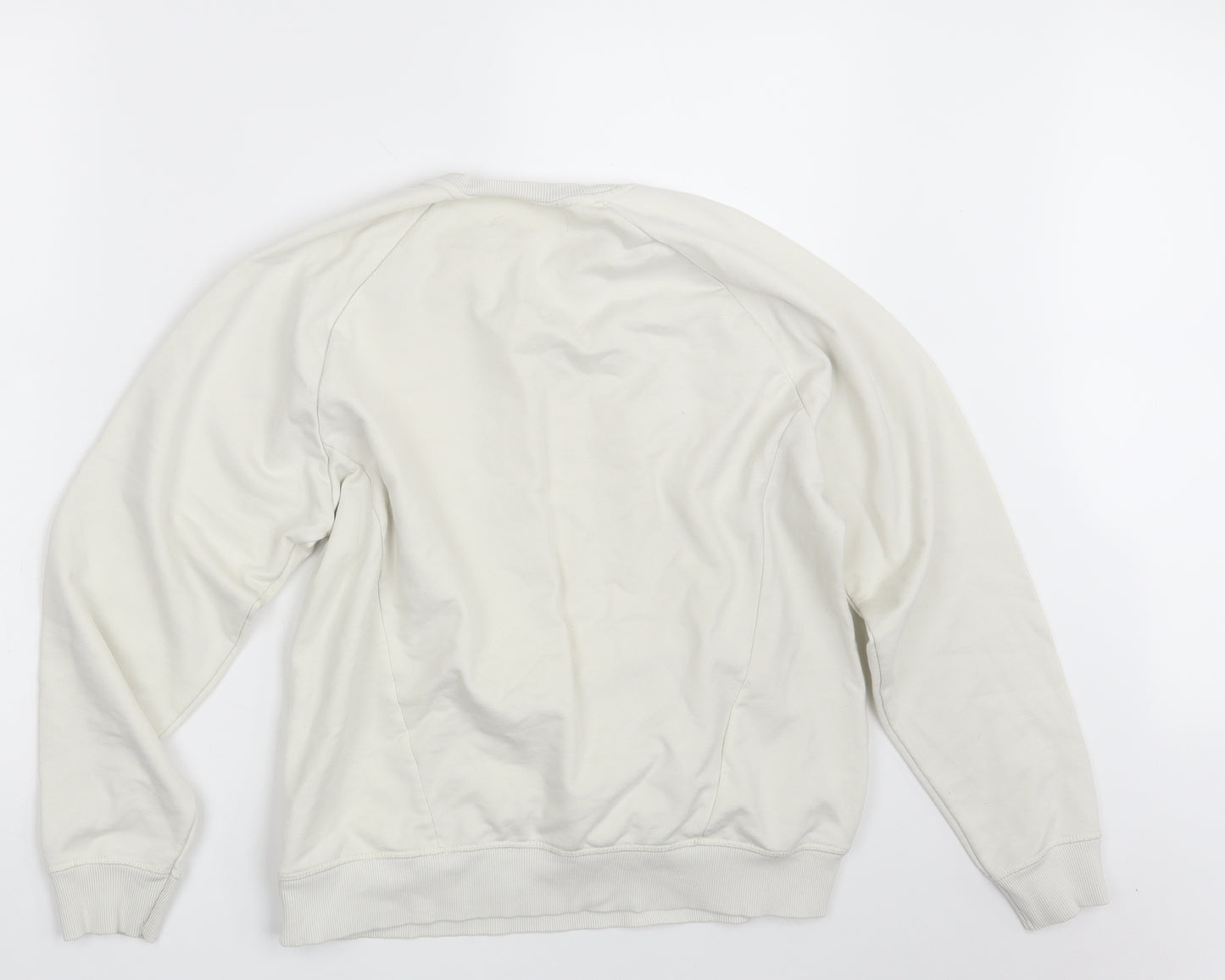Primark Womens White   Pullover Sweatshirt Size 10