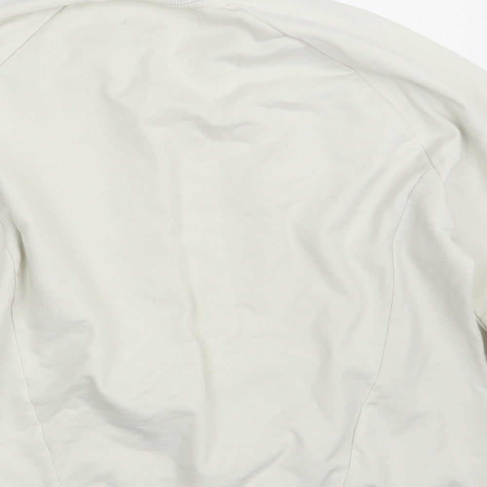 Primark Womens White   Pullover Sweatshirt Size 10