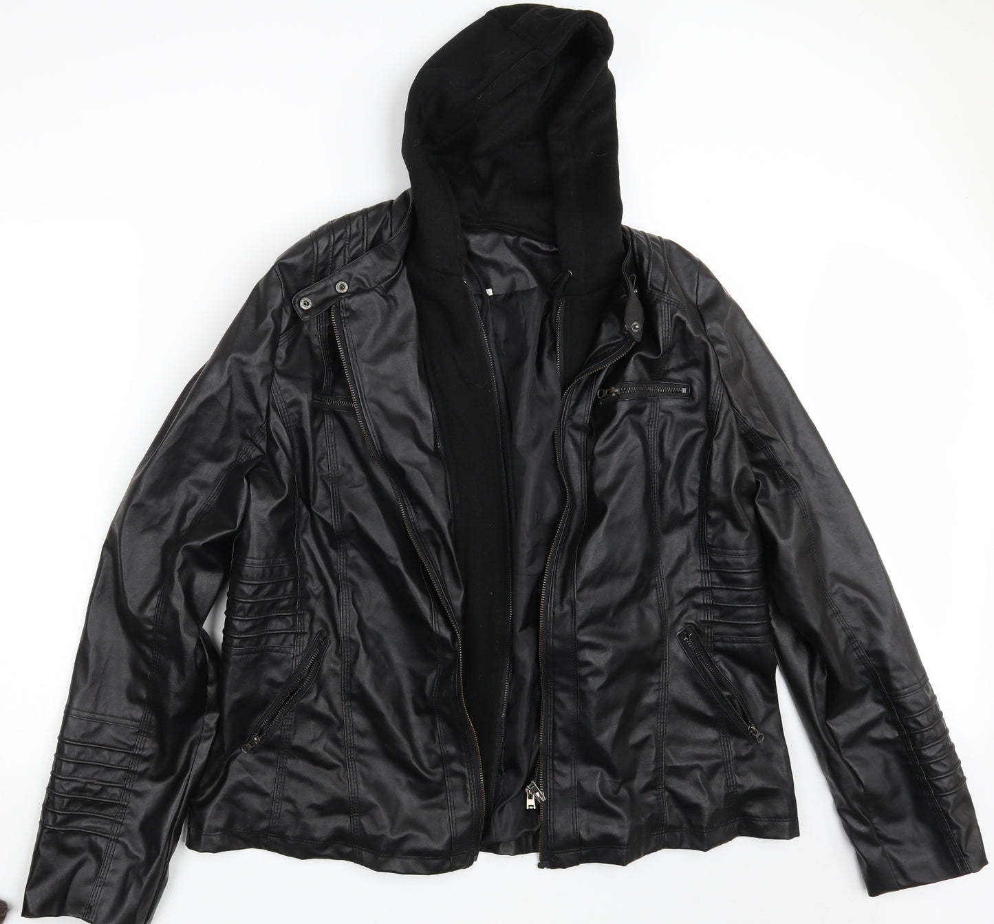 Preworn Mens Black   Jacket Coat One Size