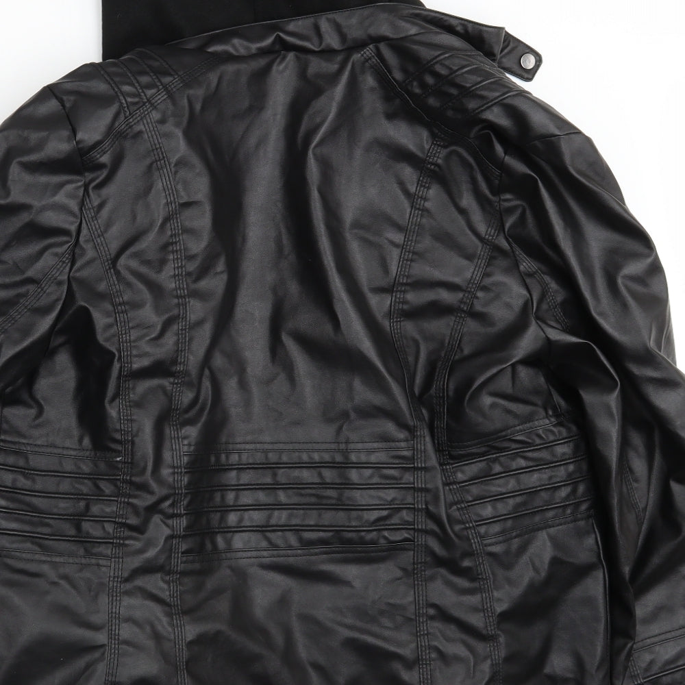 Preworn Mens Black   Jacket Coat One Size