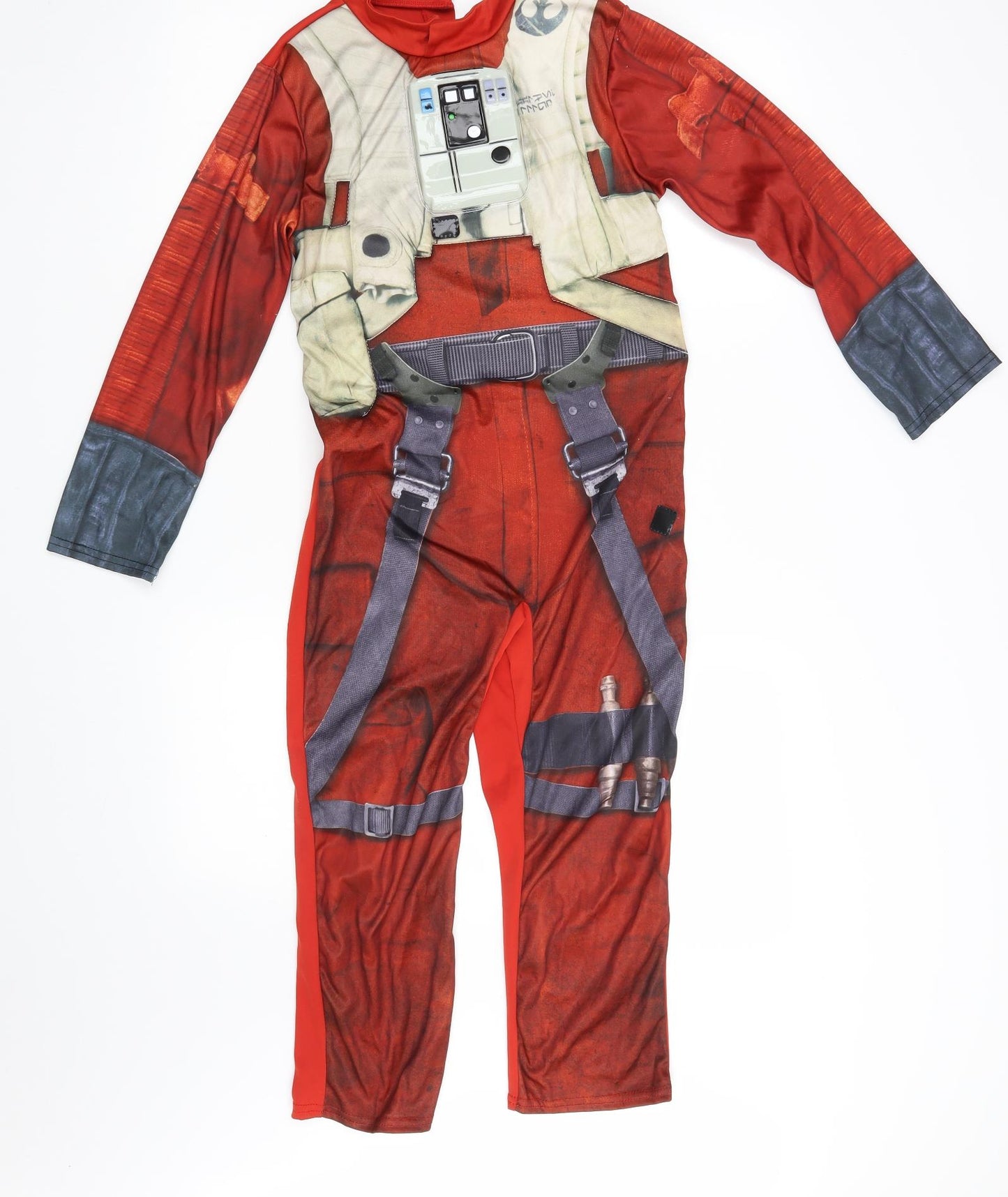 Star Wars Boys Red    One Piece Size 7-8 Years  - Inside Leg 20 Inches