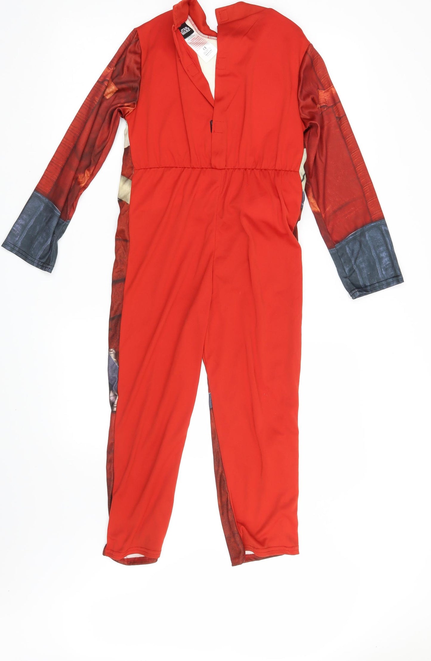 Star Wars Boys Red    One Piece Size 7-8 Years  - Inside Leg 20 Inches