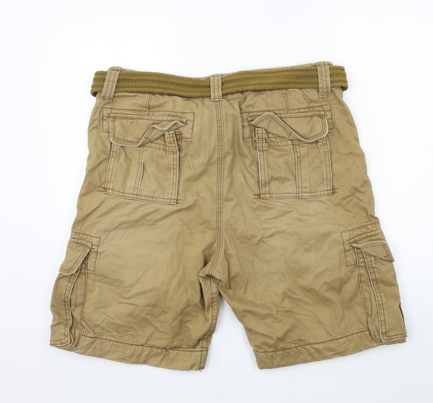 Zara Mens Brown   Bermuda Shorts Size 34 in