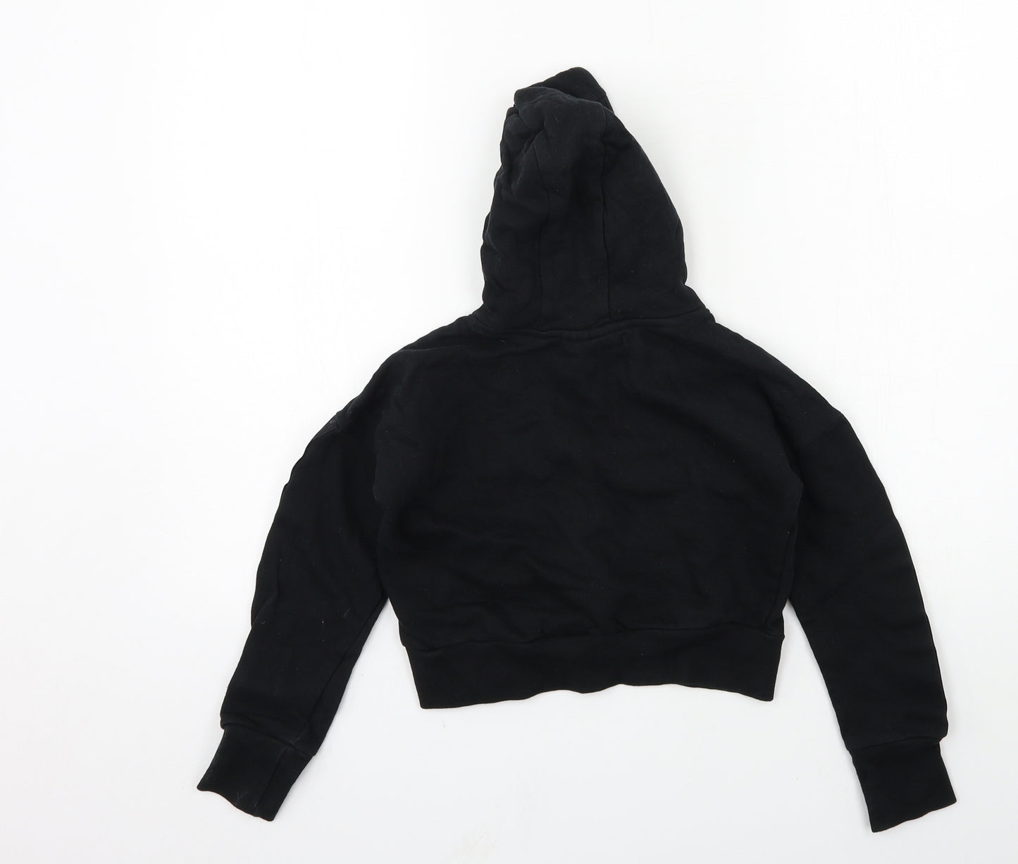 USA Pro Girls Black  Jersey Pullover Hoodie Size 9-10 Years