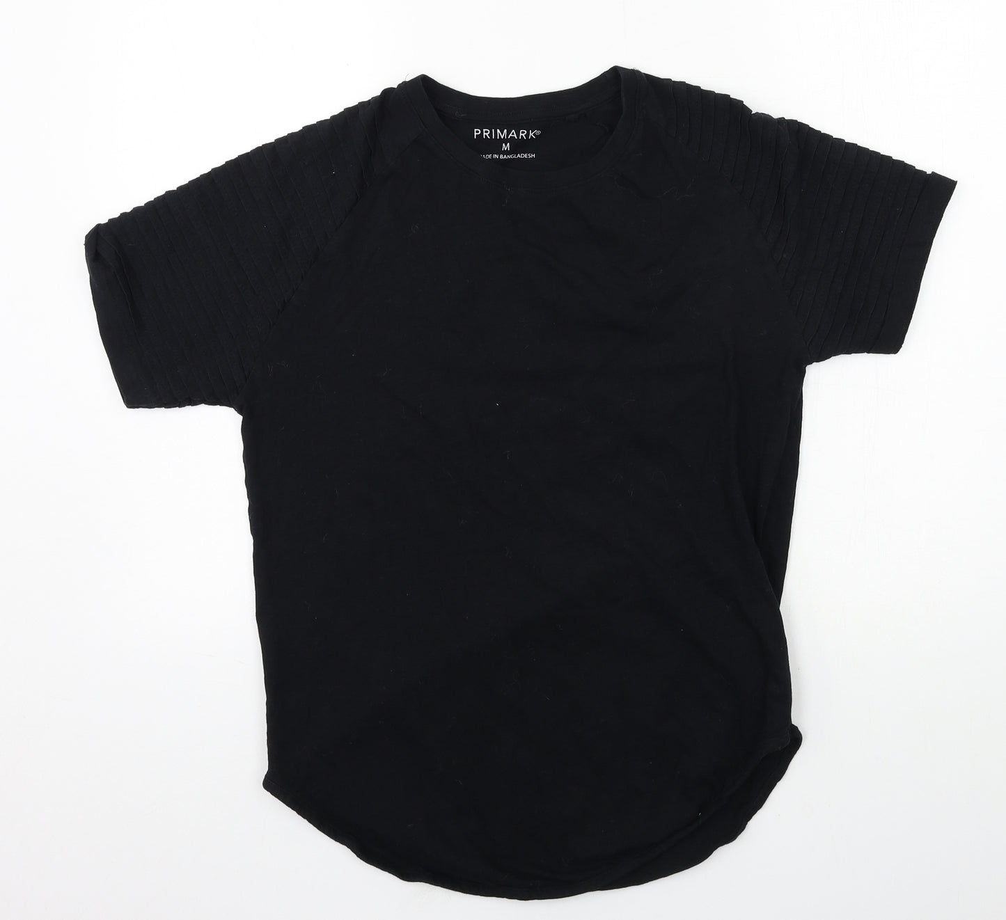 Primark Mens Black  Jersey  T-Shirt Size M