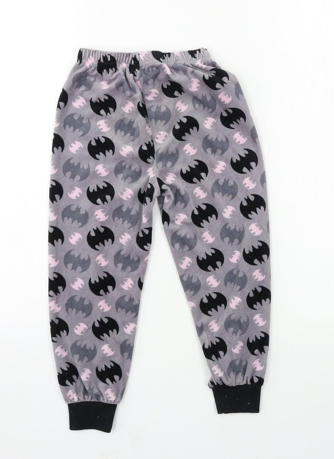 Primark Boys Green Geometric Velour  Pyjama Pants Size 4-5 Years  - Batman