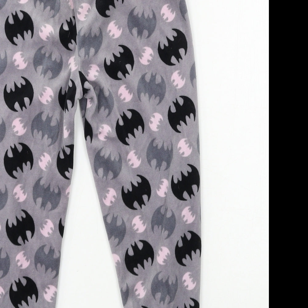 Primark Boys Green Geometric Velour  Pyjama Pants Size 4-5 Years  - Batman