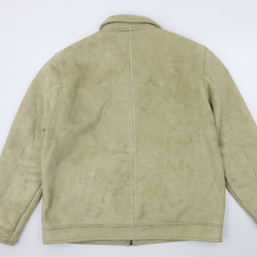 Zantos Mens Beige  Velvet Jacket  Size XL