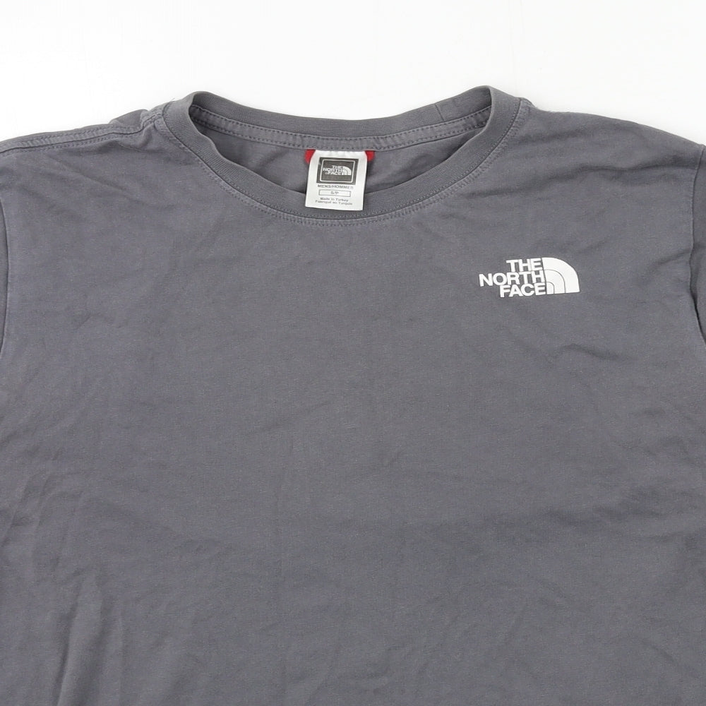 The North Face Mens Grey  Jersey  T-Shirt Size S