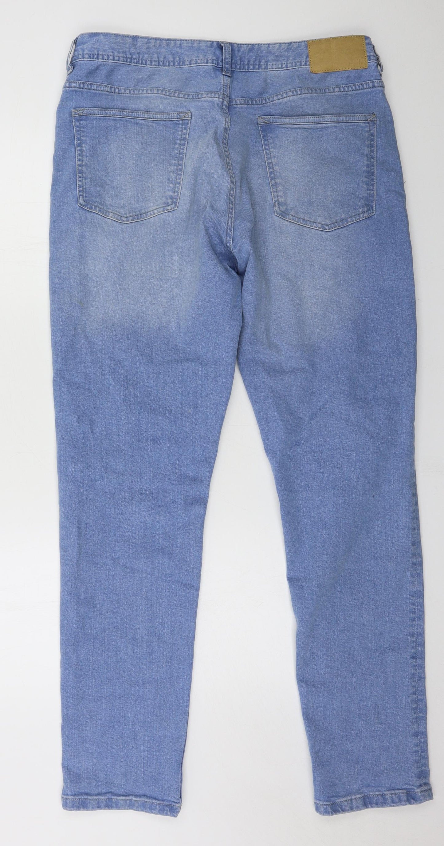 NEXT Mens Blue  Denim Straight Jeans Size 34 in L32 in