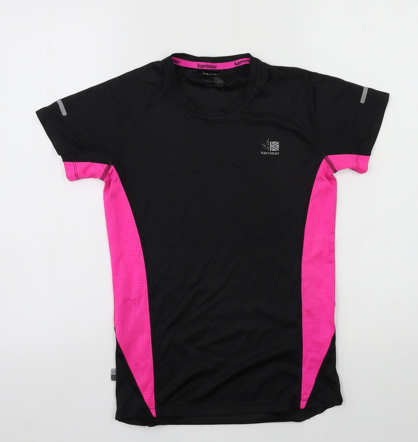 Karrimor Womens Black  Jersey Basic T-Shirt Size 8