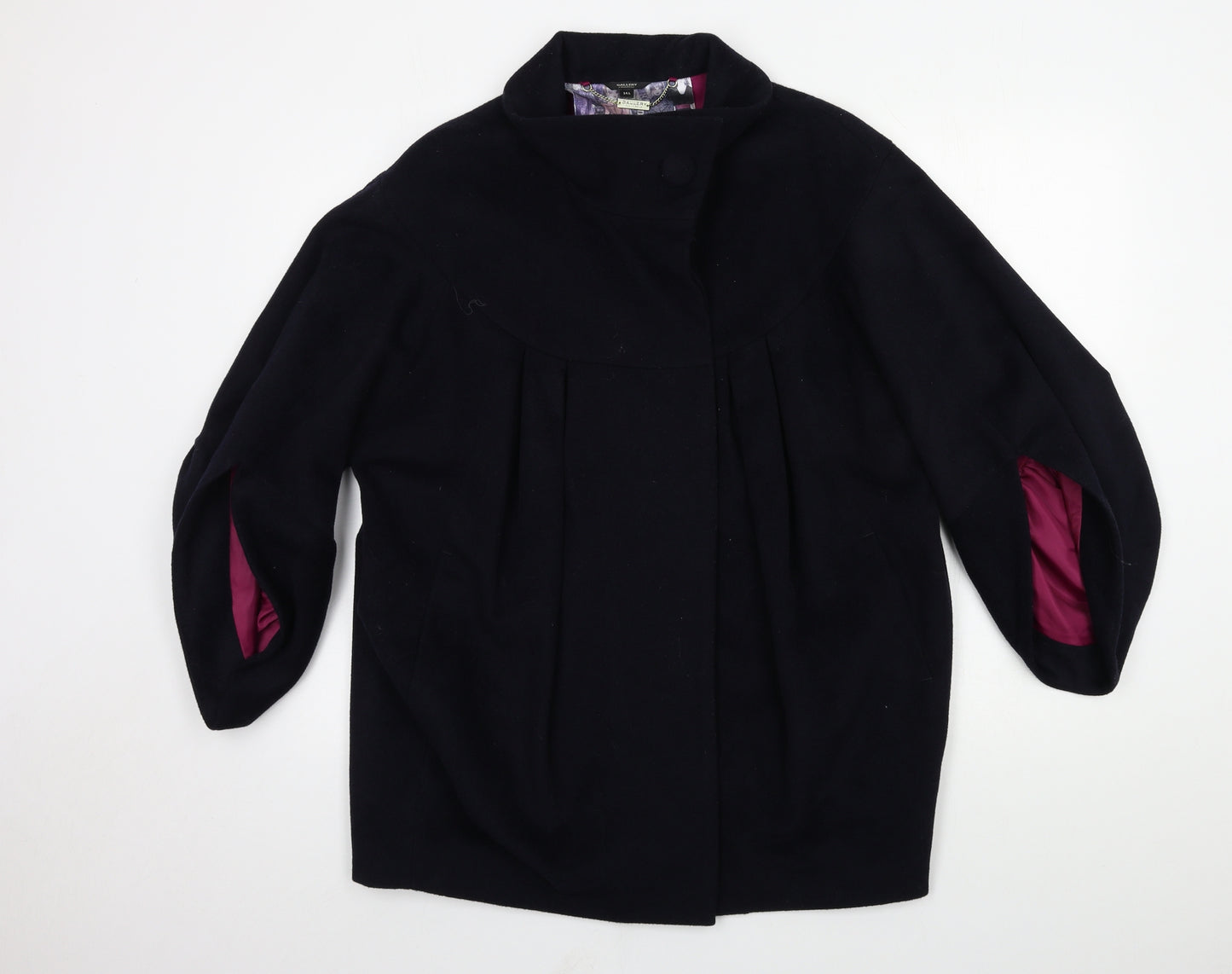 Gallery Womens Blue   Pea Coat Coat Size 14