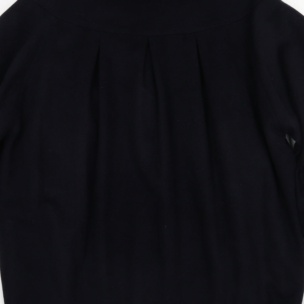 Gallery Womens Blue   Pea Coat Coat Size 14