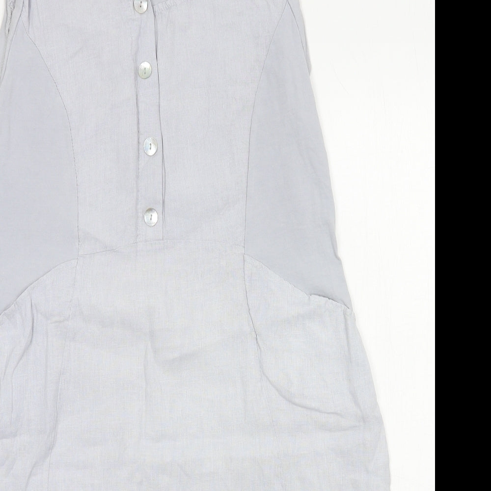 Valentine Womens Grey   Tank Dress  Size XL
