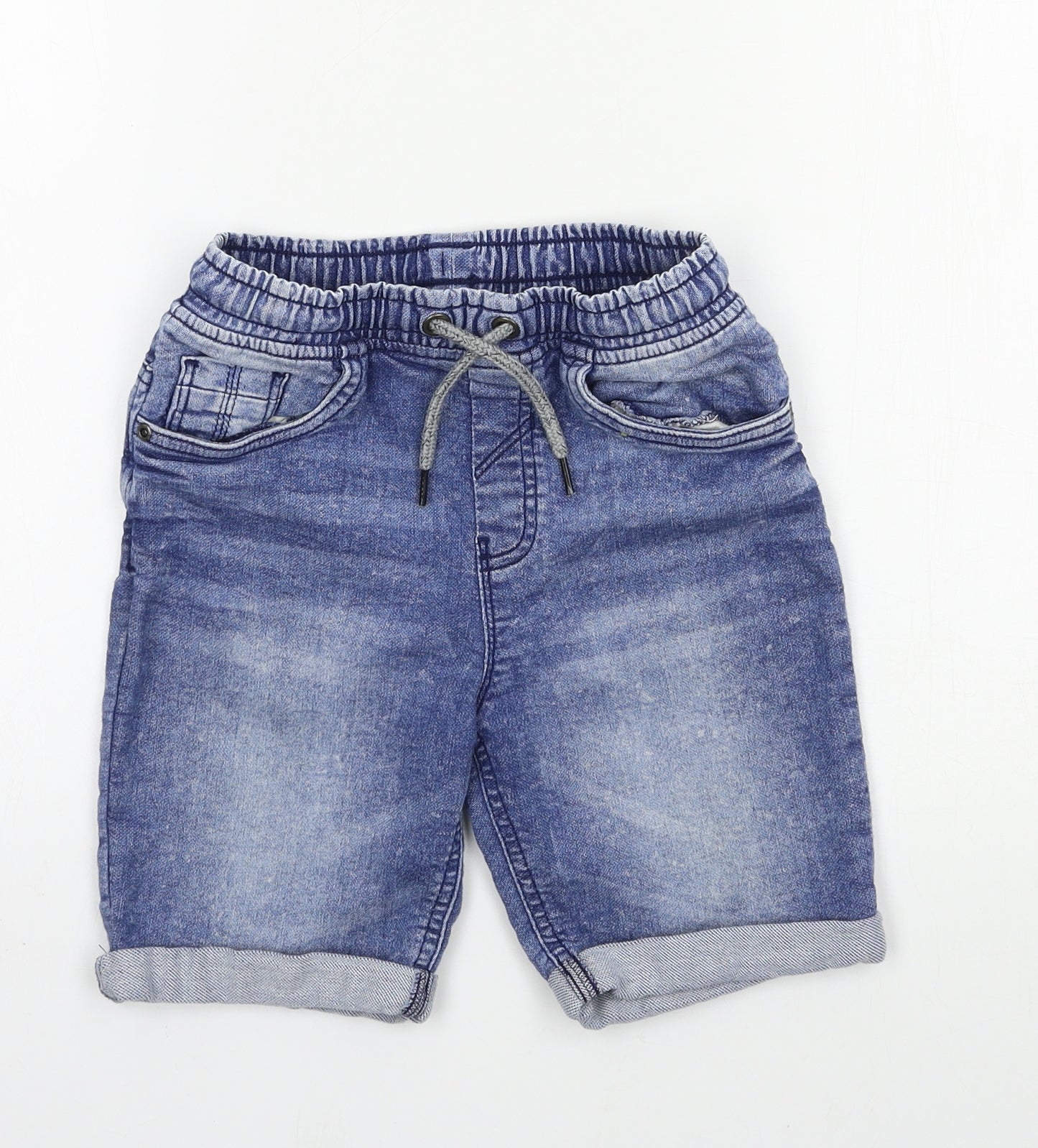 TU Boys Blue  Denim Cropped Jeans Size 7 Years