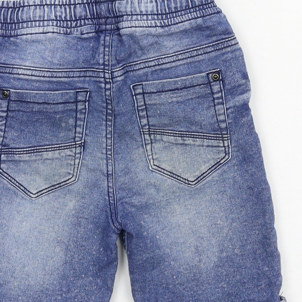 TU Boys Blue  Denim Cropped Jeans Size 7 Years