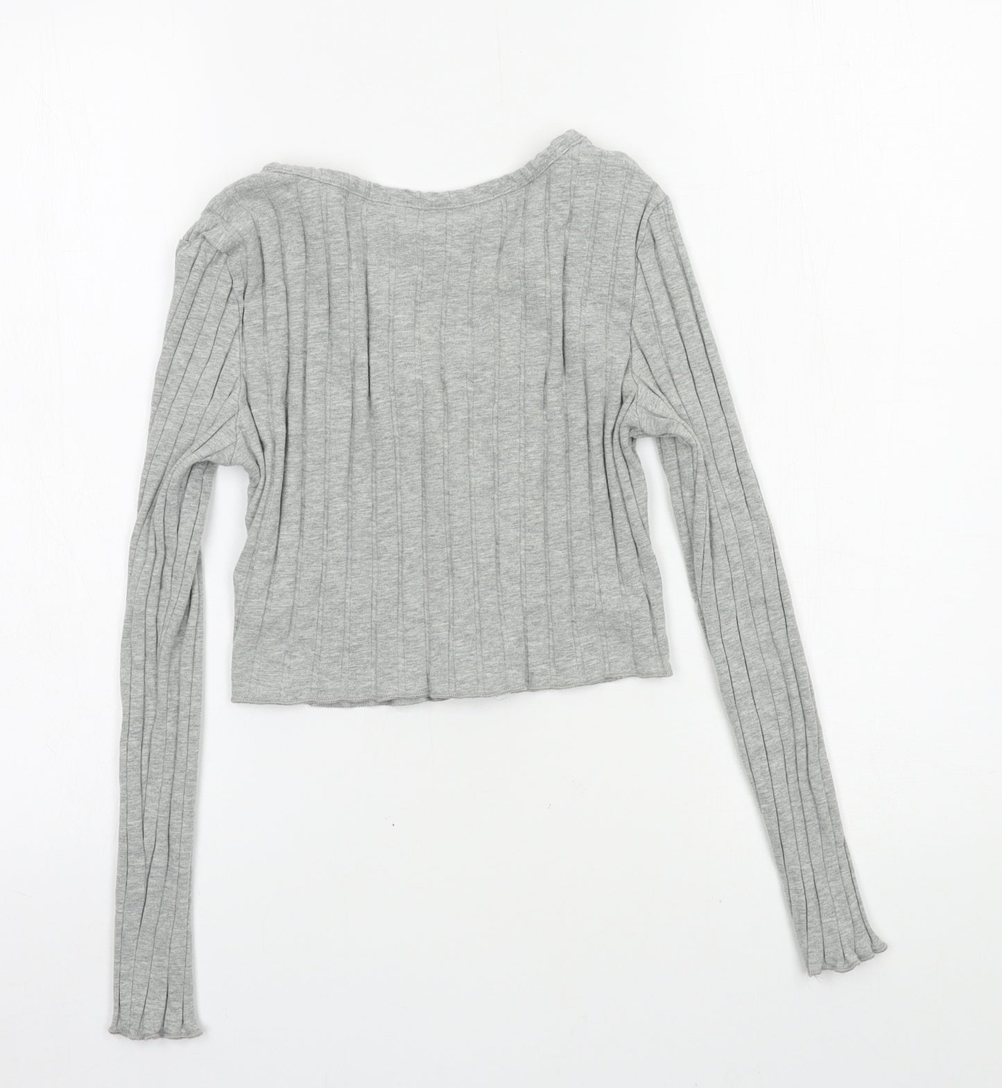 SheIn Womens Grey   Basic T-Shirt Size S