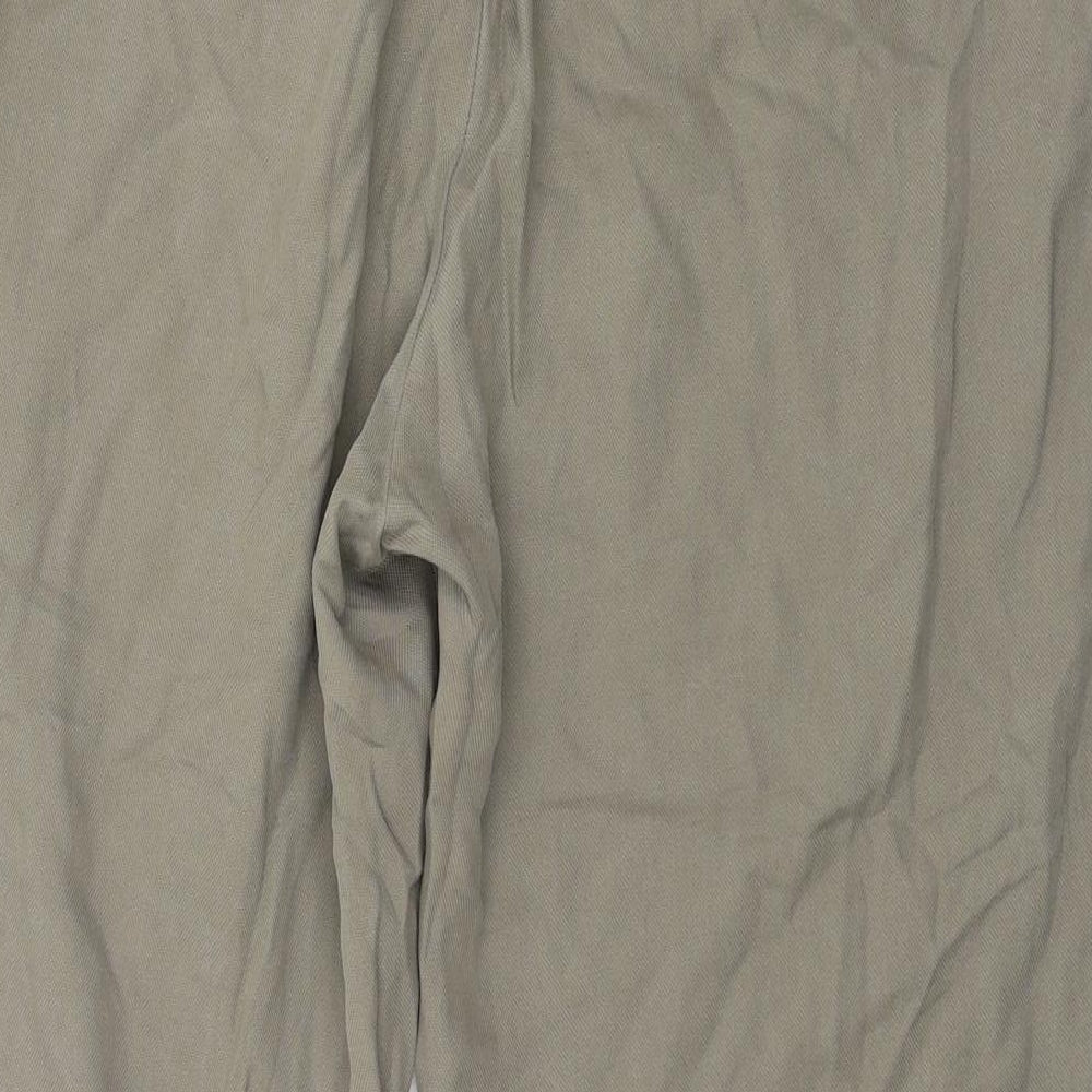 Zara Mens Grey   Cropped Trousers Size L L22 in