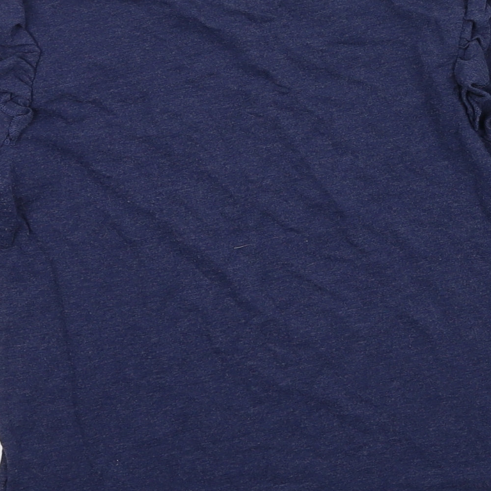 NEXT Girls Blue  Jersey Basic T-Shirt Size 8 Years