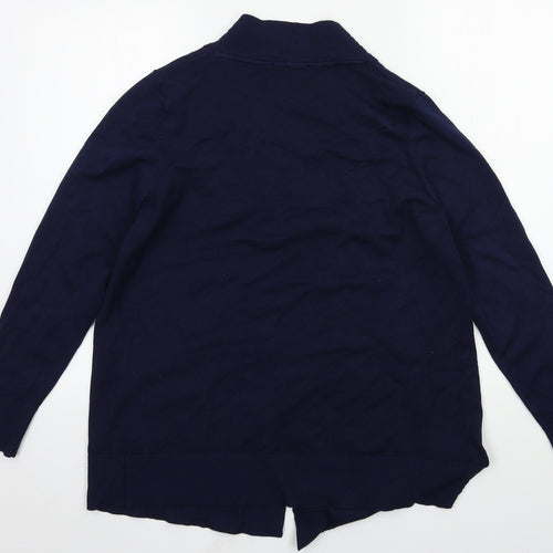Bonmarché Womens Blue  Knit Cardigan Jumper Size 14