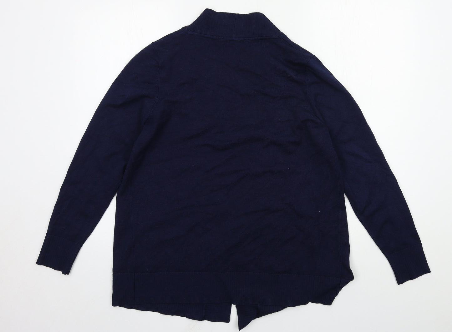 Bonmarché Womens Blue  Knit Cardigan Jumper Size 14
