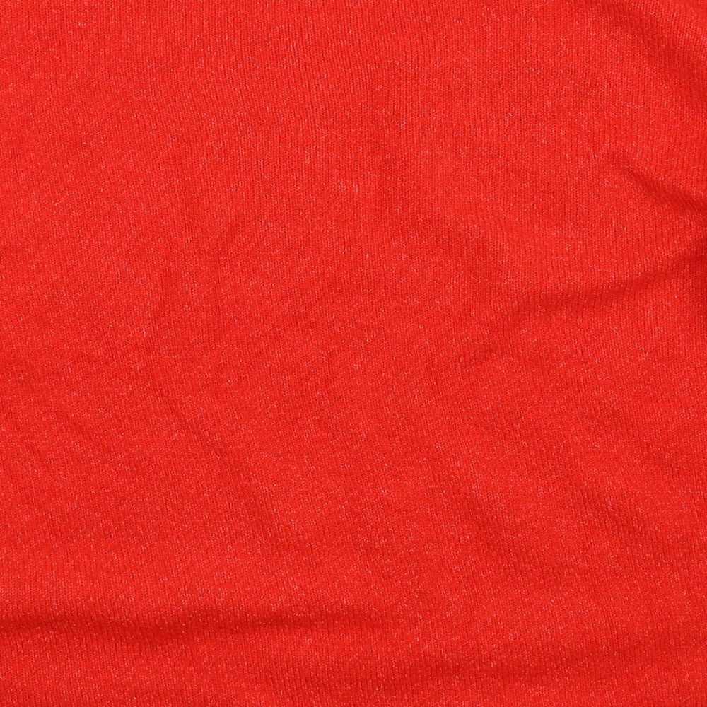 TU Womens Red  Knit Pullover Jumper Size 10  - Getting figgy with it