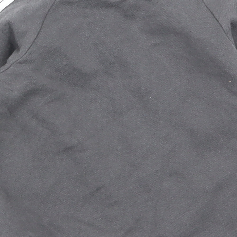 adidas Boys Grey    Jumper Size 18-24 Months