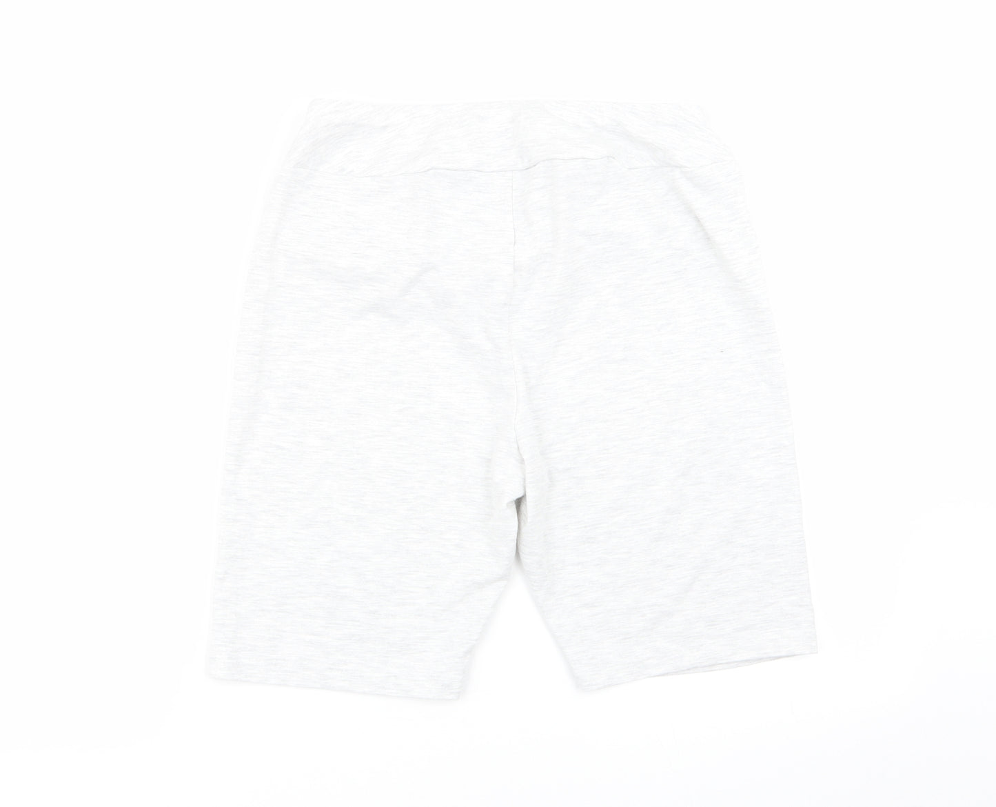 MICKEY AND FRIENDS Womens Grey   Cut-Off Shorts Size 12 - Stretch waistband