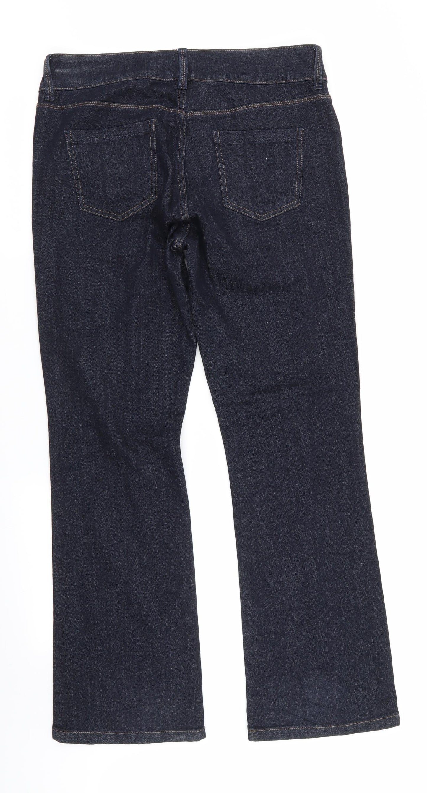 NEXT Womens Blue   Bootcut Jeans Size 14 L32 in