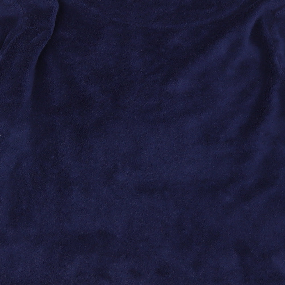 love to lounge Womens Blue Solid  Top Pyjama Top Size 14